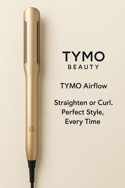 TYMO 2-in-1 Hair Straightener & Curler